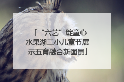 “六艺”绽童心 水果湖二小儿童节展示五育融合新图景