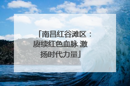 南昌红谷滩区：赓续红色血脉 激扬时代力量