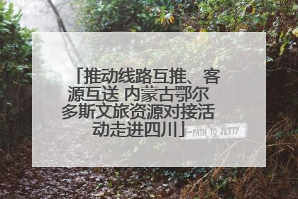 推动线路互推、客源互送 内蒙古鄂尔多斯文旅资源对接活动走进四川