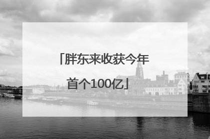 胖东来收获今年首个100亿