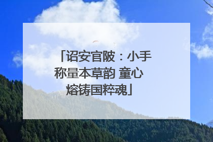 诏安官陂：小手称量本草韵 童心熔铸国粹魂