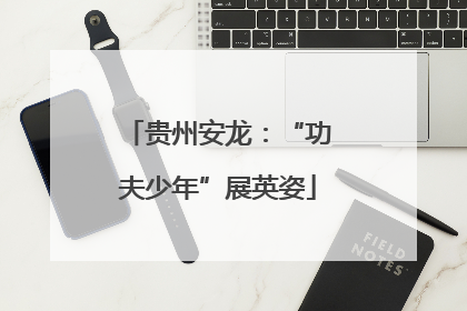 贵州安龙：“功夫少年”展英姿